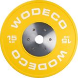 Wodeco Yarışma Tipi Olimpik Bumper Ağırlık Plakası 15 kg - Sarı - Standart