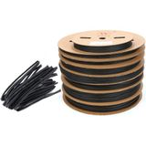 Woer 8 mm Siyah 100 m 2/1 Isı ile Daralan Makaron