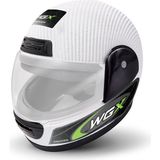 Wogen Fullface Kask Karbon Beyaz-Yeşil (M) Su Geçirmez Nefes Alabilen Özellikler ile Güvenli Sürüş - Beyaz - Yeşil