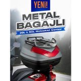 Wogen WG39 Sırt Dayamalı Premium Metal Bagajlı Çanta (Nardo Gri)