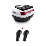 Wogen WG41 Premium Arka Çanta 41 Litre (Beyaz) + Karbon Dizlik He - Siyah