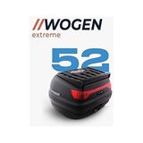 Wogen WG52 Motosiklet Arka Çanta Siyah (Sırt Dayamasız)