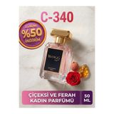 WOGG PARFÜM Sıgnaturee - C340 | Uzun Süre Etkili Kış Kadın Parfümü | Kalıcı Çiçeksi ve Fresh Koku