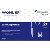 Wohler Baby Nazal Burun Aspiratörü + 2 Adet Yedek Uç