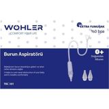 Wöhler Wohler Baby Nazal Burun Aspiratörü + 2 Adet Yedek Uç
