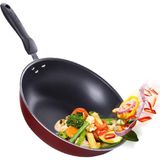 Wok Tava Paslanmaz Çelik, Kapaklı Büyük Wok Tava, Karbon Çelik Kızartma Tavası, Elektrikli, � - Genel - Çok Renkli