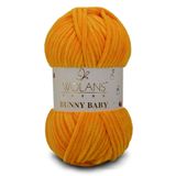 WOLANS 425 Oranj Soft Kadife Bunny Baby Örgü Ipi Kadife Ip Yumuşak Oyuncak Ipi Battaniye Ipi