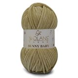 WOLANS 445 Camel Soft Kadife Bunny Baby Örgü Ipi Kadife Ip Yumuşak Oyuncak Ipi Battaniye Ipi