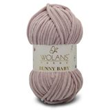 WOLANS 453 Vişne Soft Kadife Bunny Baby Örgü Ipi Kadife Ip Yumuşak Oyuncak Ipi Battaniye Ipi