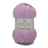 WOLANS 459 Leylak Soft Kadife Bunny Baby Örgü Ipi Kadife Ip Yumuşak Oyuncak Ipi Battaniye Ipi