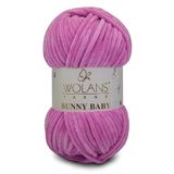 WOLANS 461 Orkide Soft Kadife Bunny Baby Örgü Ipi Kadife Ip Yumuşak Oyuncak Ipi Battaniye Ipi