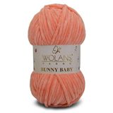 WOLANS 465 Yavru Ağzı Soft Kadife Bunny Baby Örgü Ipi Kadife Ip Yumuşak Oyuncak Ipi Battaniye Ipi