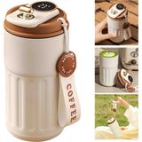 Wolawood Çift Katmanlı Digital Göstergeli 500 ml Termos Mug Şişe LCD Akıllı Ekran Sıcaklık 316 Paslanmaz Çelik Vakum Bardak Ofis Su Çay Kahve Fincanı Taşınabilir Termal Kupa