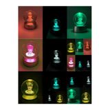 Wolawood Gazi Mustafa Kemal Atatürk Temalı 3D Kristal Cam Kar Küresi / Pilli Led Işıklı Dekoratif Özel Seri