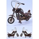 Wolawood Hint Gülü Ağacı Üretim Doğal Rosewood Motosiklet Biblo Ev Oda Ofis İşyeri İçin Dekoratif Hediyelik