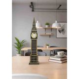 Wolawood İngiltere Big Ban Eyalet Binası, Metal Saat Kulesi London Tower Biblo & Vintage Hediyelik Masa ve Ofis Dekoru Özel Dekoratif Aksesuar