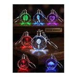 Wolawood Kristal Led Işıklı 5 Adet Toptan Anahtarlık Karışık Model Lazer İşlemeli Renkli Rgb Işık Efektli Pil Dahil Şık Tasarım Hediyelik Takım 5'Li Set