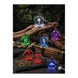 Wolawood Kristal Led Işıklı Anahtarlık Random Model 1 Adet Lazer İşlemeli Renkli Işık Efektli Şık Tasarım Hediyelik Anahtarlık Koleksiyonluk Premium Seri 1'Li