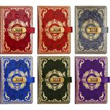 Wolawood Luxury Deri Kapaklı Şifreli Defter & Vıp Premium Kalite Vintage Tasarım, Özel Üretim Notebook \ Kilitli, Günlük, Anı, Hatıra Hediyelik Defter (1-Adet)