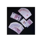 Wolawood Özel Seri Euro Temalı Oyun Kartları Kağıdı Seti € Gümüş Model Premium Poker Kartları Casino Eğlence Texas Holdem, Euro Tasarımlı İskambil Oyun Kağıdı Takımı