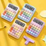 Wolawood Özel Tasarım Renkli Hesap Makinesi Ergonomik Tuşlu, Mini Cep Öğrenci, Okul, Ev, Ofis & Eğitim Amaçlı Kullanıma Uygun, Hesap Makinası