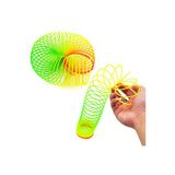 Wolawood Rainbow Gökkuşağı Stres Yayı Kutulu Renkli Slinky Oyuncak Esnek Plastik Eğlence Oyuncağı Çocuk Yetişkin Antistres Oyunu