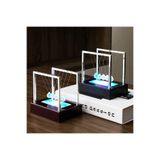 Wolawood Renkli LED Işıklı Newton’un Cradle Denge Beşiği Cam Balans Stres Topları VIP Illuminous Fizik Sarkaç