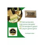 Wolawood Zeytinyağlı Türk Hamamı Kabak Lifli Sabun Doğal Peeling, Derin Temizlik & Geleneksel Cilt Bakımı