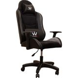 Woldex Vivo Oyuncu Koltuğu Kumaş Siyah-Gri