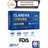 Wolf Clarevia Immuna- Active Hexose Correlated Compound Egcg, Beta Glukan Folat B12 Dim C Vitamini Hyaluronik Asit Çinko 60 Tablet