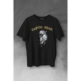 Wolf Padoc Kurt Exclusive Gothic Dark Baskılı Tişört Unisex T-Shirt - Siyah - XL