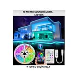 Wolfberry Su Geçirmez Led Şerit Işık Rgb Çok Renkli Sese Müziğe Duyarlı Kumandalı Aydınlatma Ve Akvaryum