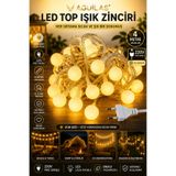 Wolfberry Top Led Dekor Led Yılbaşı Led Işıkları 4m Bahçe & Doğum Günü Led
