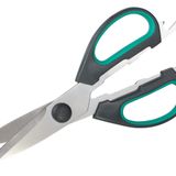 Wolfcraft 4164000 1 x Universal-Haushaltsschere Schnellverbindungs-Griffen/ek Fonksiyonlar: tornavida, şişe açacağı, Kapseloeffner