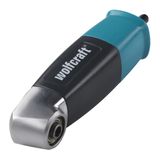 wolfcraft Açılı dişli I 4688000 I 90° açıda delme ve vidalama, altıgen | Manyetik altıgen yuva, rulmanlı şanzıman, sağa ve sola dönüş, kompakt 52 mm köşe ölçüsü. Ürün No. 4688000