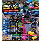 Wolfpar Araç Içi Temizlik Seti – Döşeme, Torpido ve Iç Mekan Bakım Seti
