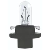 Wolfram 12 Volt 1.2 Watt Siyah Duylu Gösterge Ve Panel Ampulü Mfx6 Duy Tipi - 10 Adet