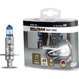 Wolfram Ampul 125 H1 55 P14.5S Nıght Vısıon 150 Fazla 20 Beyaz Işık