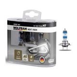 Wolfram Ampül Beyaz Işık 12V H7 150 Güçlü 20 Beyaz Işık Takım Ns-22197Nv