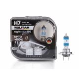 Wolfram H7 Ampul Nv +%150 Fazla Işık Ve %20 Beyaz Işık 12V 55W