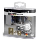 Wolfram Night Vision Ampul Set 12v 55w H7 +150 Daha Fazla Işık