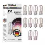 Wolfram T10 Ampul T10 Orta Dipsiz Ampul 12V 5W 10 Adet