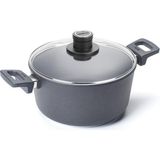 Woll Tencere Ø24 / Derinlik 12CM Nt D-WOLL124NL - Gri