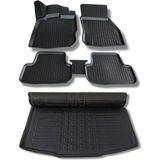 Wöller 3D Ultraflex Paspas Set Benzinli Nissan Qashqai 2021 Sonrası Siyah Kokusuz Malzeme