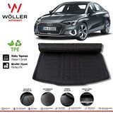 Wöller Audi A3 Sedan Bagaj Havuzu 2021 Sonrası 3D Wöller Ultraflex Esnek - Siyah