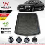 Wöller Audi A6 Bagaj Havuzu 2018 2025 Arası Uyumlu 3D Ultraflex Esnek - Siyah