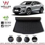 Wöller Audi Q3 Bagaj Havuzu 2021 Sonrası 3D Wöller Ultraflex Esnek - Siyah