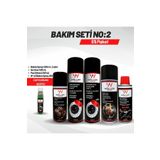 Wöller Bakım Seti No2 Fren Balata Spreyi Sıvı Gres Pas Sökücü W40 Koruyucu Yağlayıcı Sprey Set