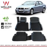Wöller Bmw 3 Serisi E90 Paspas 2005 2013 Arası 3D Havuzlu Wöller Paspas - Siyah