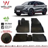 Wöller Chery Omoda 5 Paspas 2022 Sonrası 3d Havuzlu Paspas - Siyah